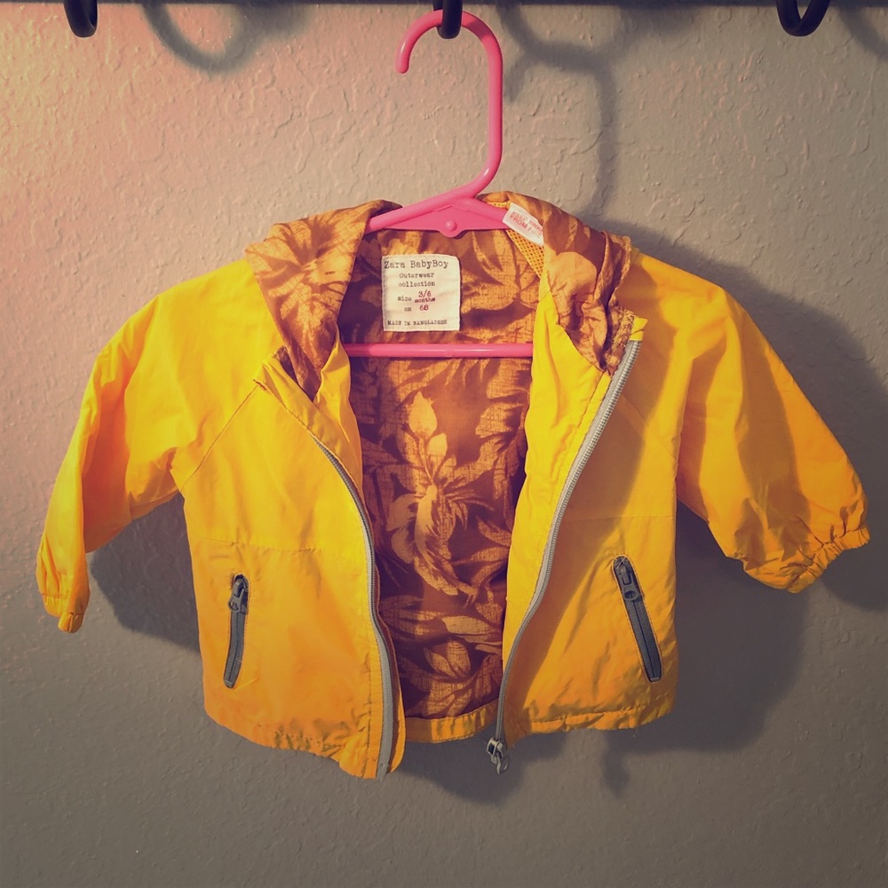 Baby rain jacket